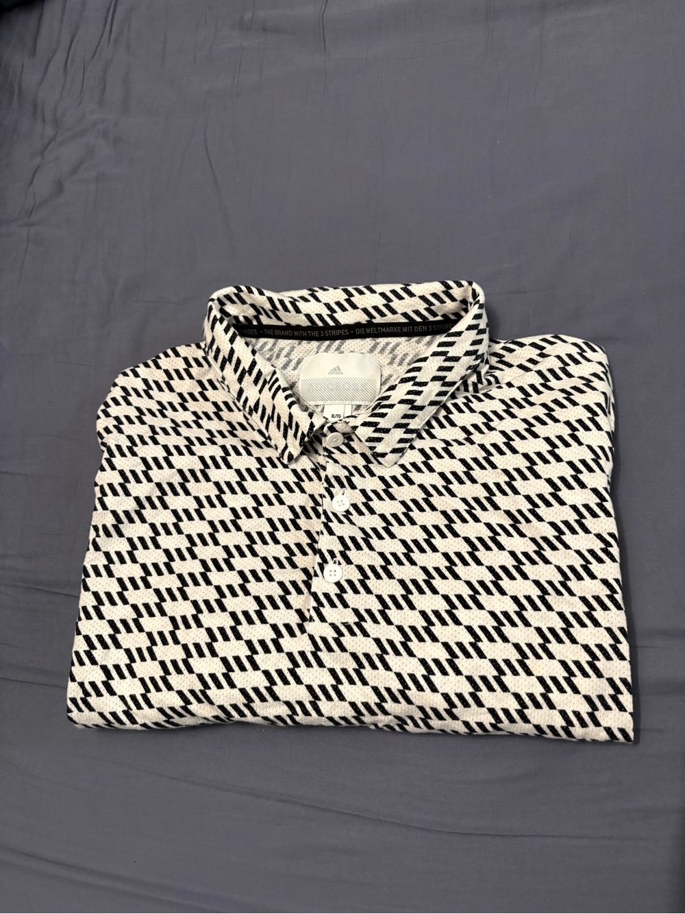 Adidas AdiCross Performance Golf Shirt - menโs XL